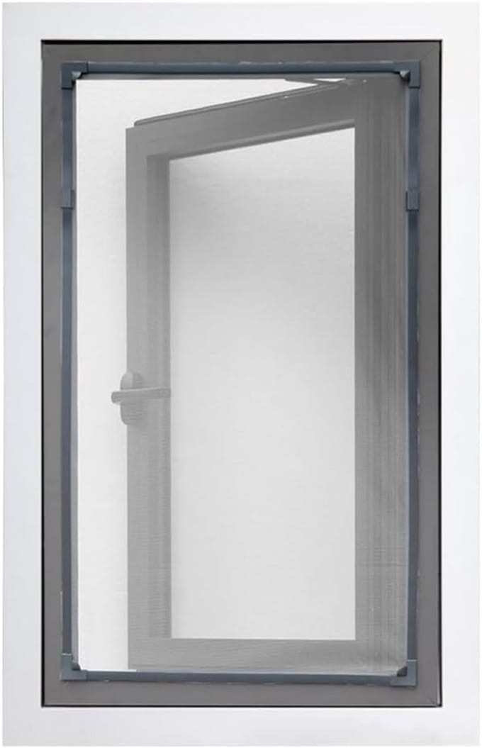 Raamhor - Vliegengaas - Insecten Weren - Magnetische Sluiting - 125x150cm