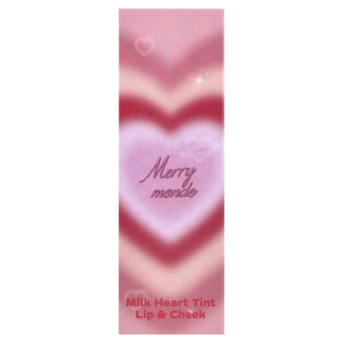 Merrymonde Melk Hart Tint, Lip & Wang, 05 Appel Melk, 5g white