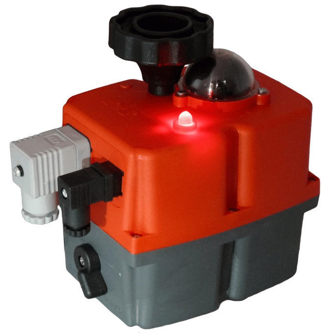 J4C Fail-Safe 24-240V AC/DC elektrische actuator 20Nm F05 14 mm