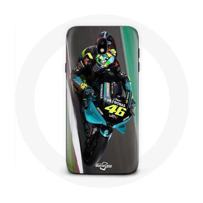 Coque - Valentino Rossi - Samsung Galaxy J7 2017 - Souple - Protection - Noir