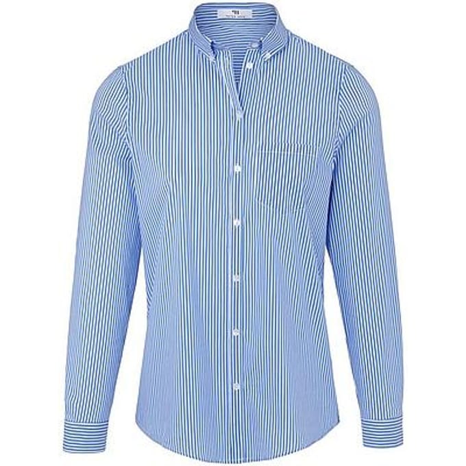 Blouse button-downkraag Van Peter Hahn blauw
