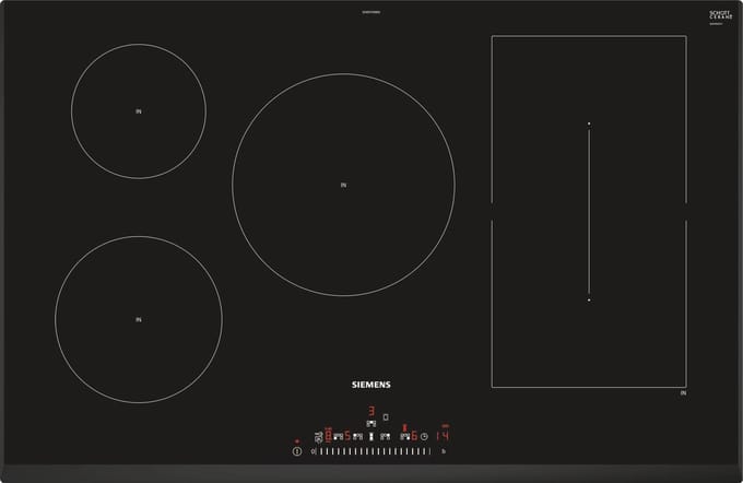 iQ500, combiInduction 80 cm, touchSlider, U-facet