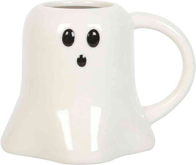 Something Different - Ghost Shaped Mok/beker - Wit