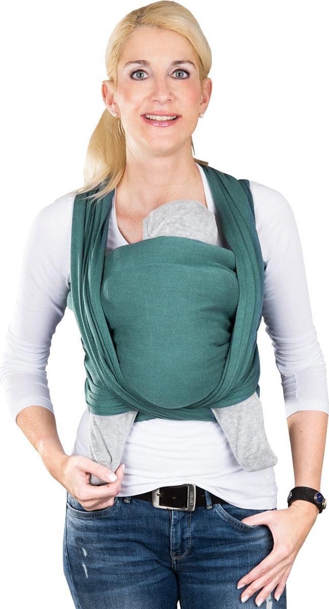 Hoppediz Ultralite draagdoek - Blauw