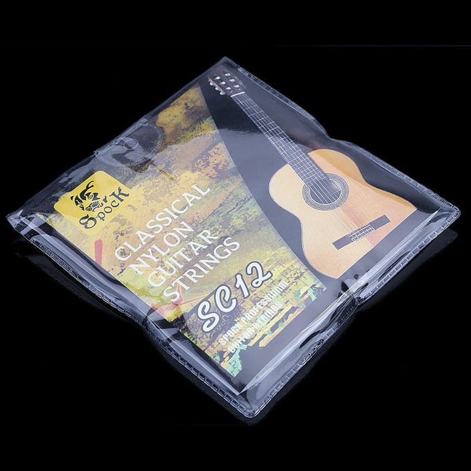 Klassieke Zes Snaren SC12 Vergulde Set Super Licht Akoestische Gitaar zilver