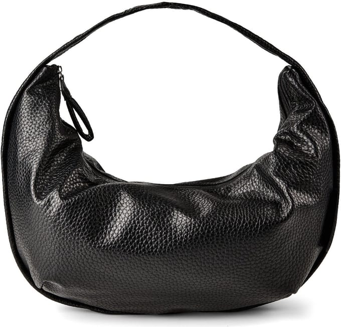TOM TAILOR schoudertas Alonda Hobo Bag Black zwart