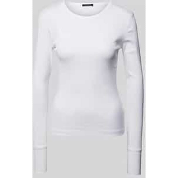 Shirt met lange mouwen en ronde hals, model 'NURIT'