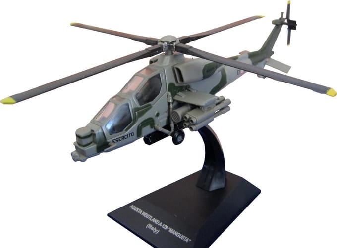 ATLAS westland A129 MANGUSTA ITALY schaalmodel 1:72