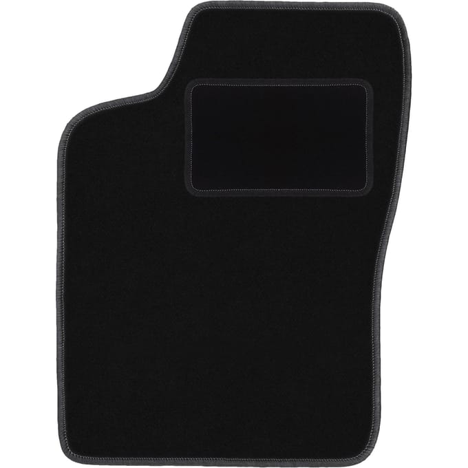 Chauffeursmat zwart voor: Opel Kadett E hatchback, stationwagon, sedan, cabrio (1984-1991)