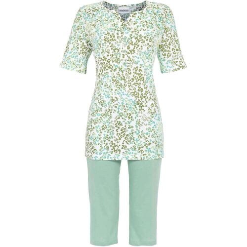 Groene panterprint pyjama van Ringella - Groen - Maat - 38