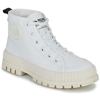 Palladium Pallashock Veterboots beige Canvas - Dames - Maat 36