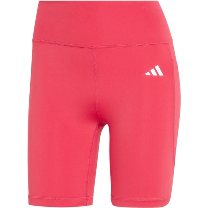 Adidas Performance Optimé Essentials Korte Legging Met Zakje 7-Inch - Dames - Roze