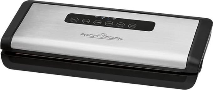 ProfiCook PC-VK 1146 - vacuum sealer - Zwart/roestvrij Staal