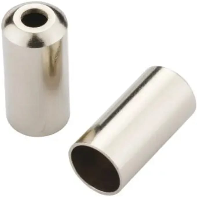 Tips Jagwire Workshop 5mm-Chrome-brass 200pcs