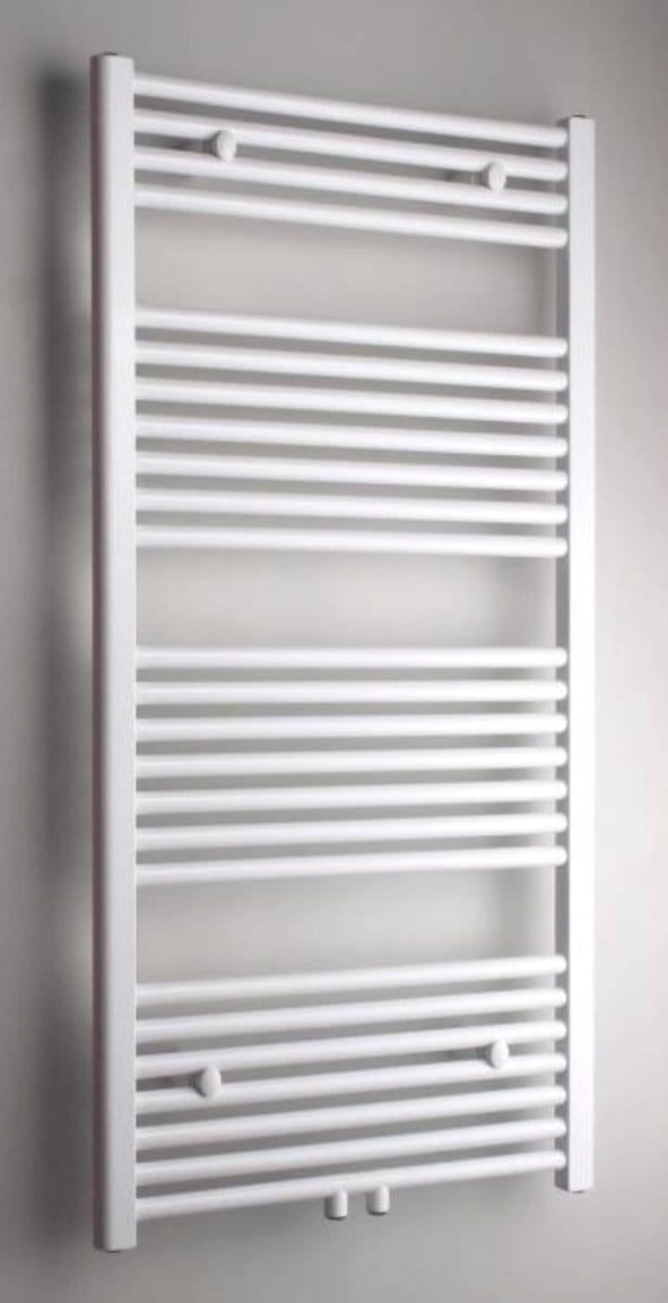 Paneelradiator - Verwarmingselement - Centrale Verwarming - Rechte Middenaansluiting - 40x180 cm - Wit RAL 9016