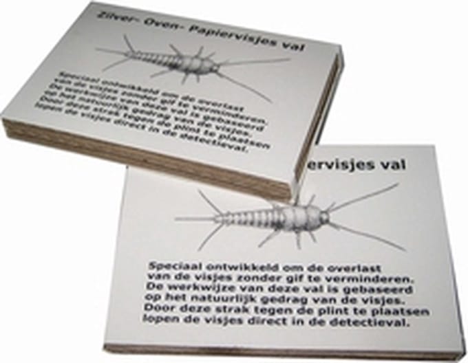 Zilver- oven- en papiervisjes rastervallen 2 stuks