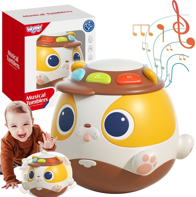 Woopie Baby Interactieve speelbal Hond Muzikaal educatief speelgoed - UNI