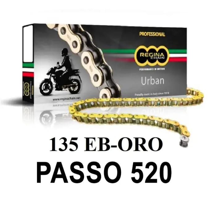 Motorfiets ketting Regina 135eb-oro