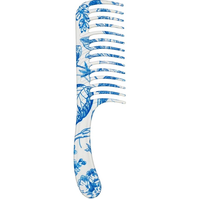 Denman Deluxe D28 Wide Tooth Detangling Comb Blue Belle 1 st