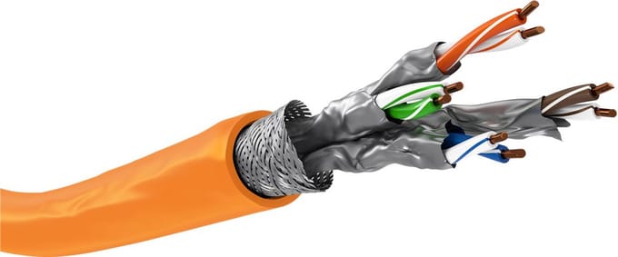 Goobay CAT7a S/FTP installatiekabel - 250 meter