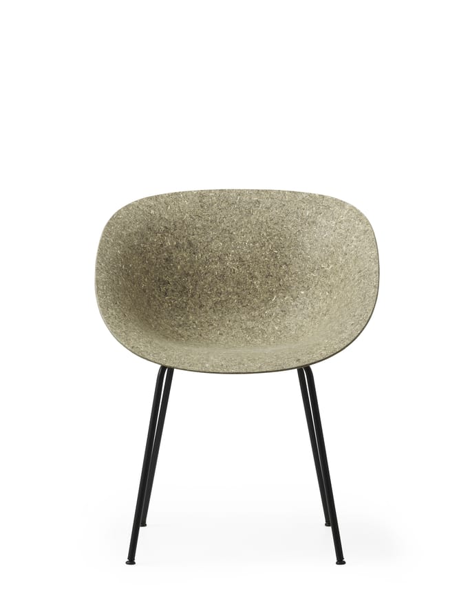 Normann Copenhagen Mat Fauteuil - Zeewier - zwart