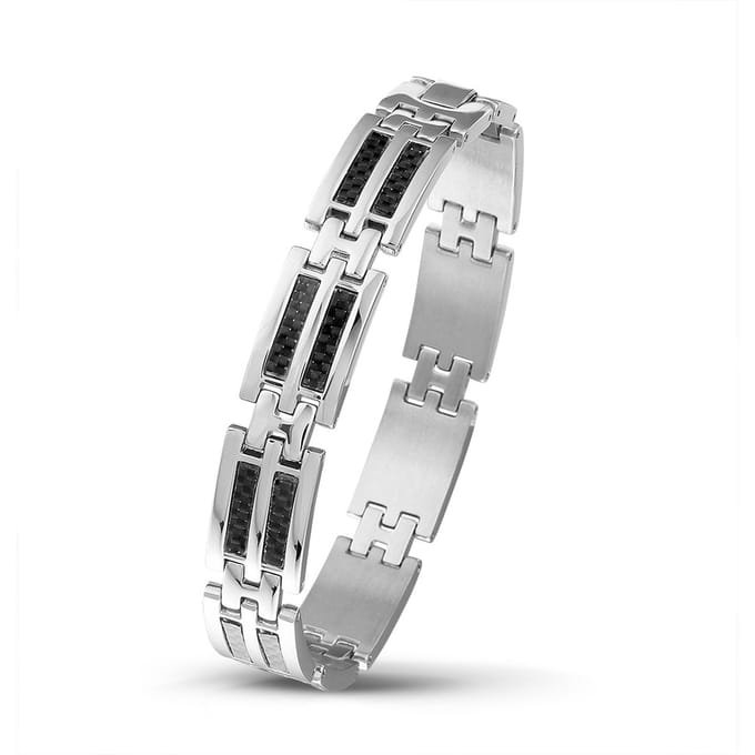 Montebello Armband Jonas - 316L Staal - 11mm - 23cm