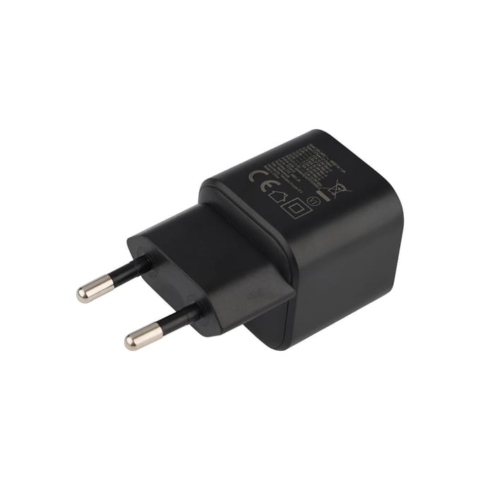 Musthavz Nano Smart Double USB-C PD Charger 35W - Zwarte oplader