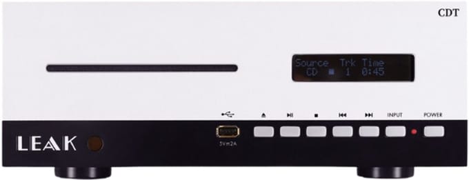 Leak CDT CD Speler - Inclusief CD-R/RW - Soepel transportsysteem - Retro design - Zilver