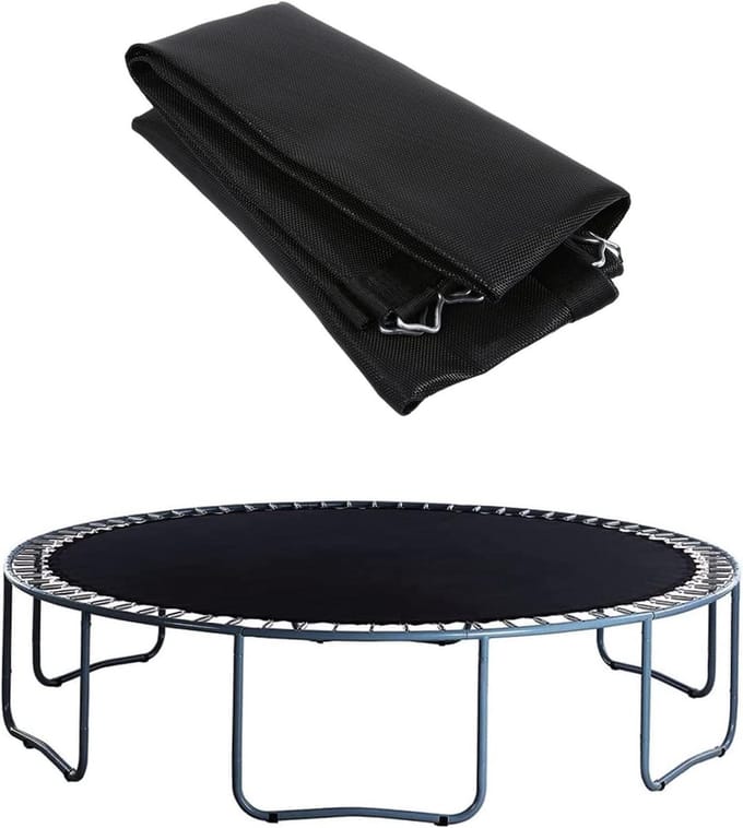Trampoline Mat - Springmat - Buiten Spelen - Verbeterde Veiligheid - 305 cm - Zwart