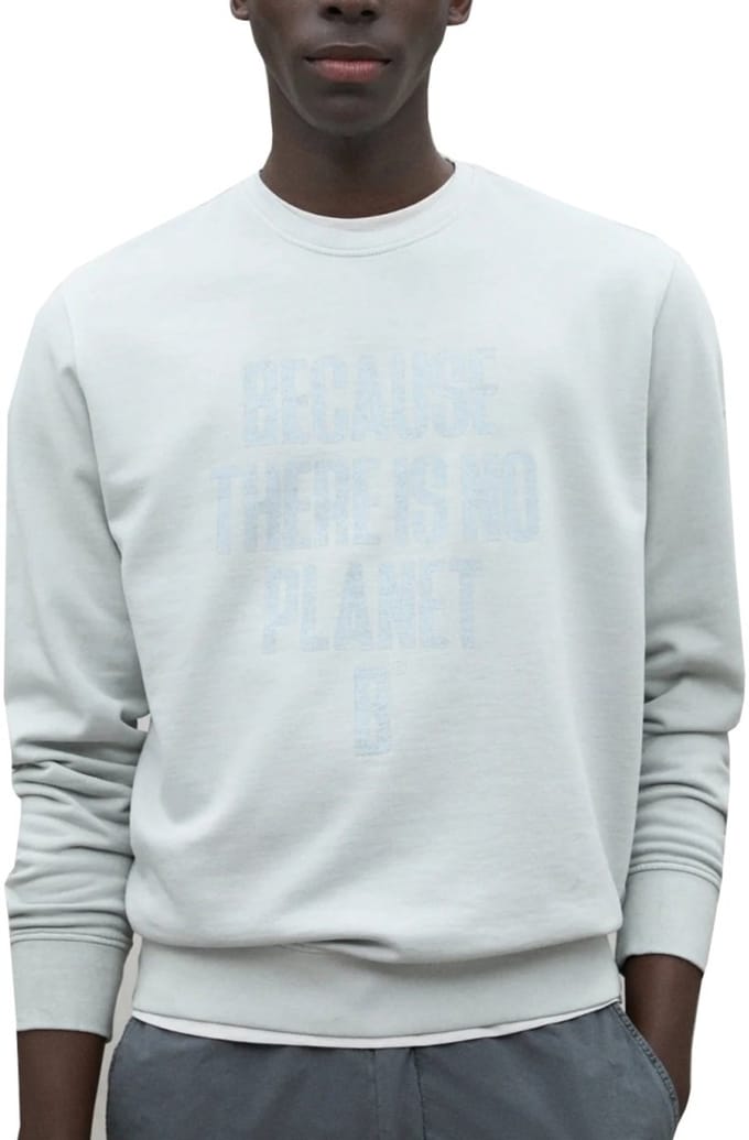 Ecoalf Bardera Sweatshirt Grijs L Man