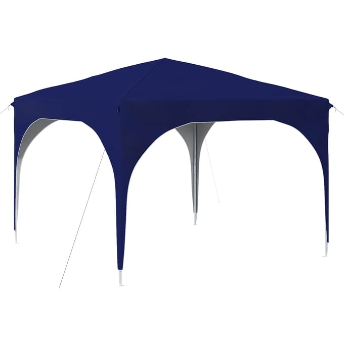 vidaXL - Pop-up - Feesttent - 290 - x - 290 - x - 245 - cm - Blauw