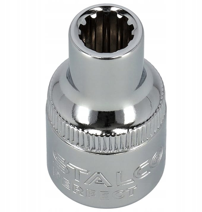 Spline Dop 1/2" 18 mm CrV - Perfecte Stalco