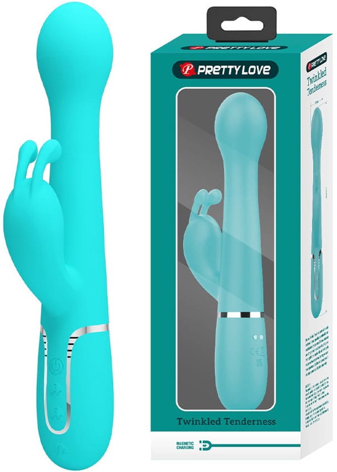 Pretty Love - Dejon - Rabbit Vibrator - Turquoise