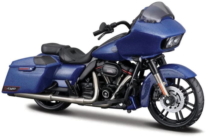 Maisto Harley-Davidson Cvo - Modelauto - Schaal 1:18 - Blauw
