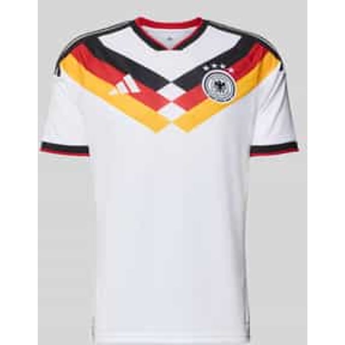 Adidas Germany Truien/Replica's Heren - Wit - Maat S - Poly Jersey