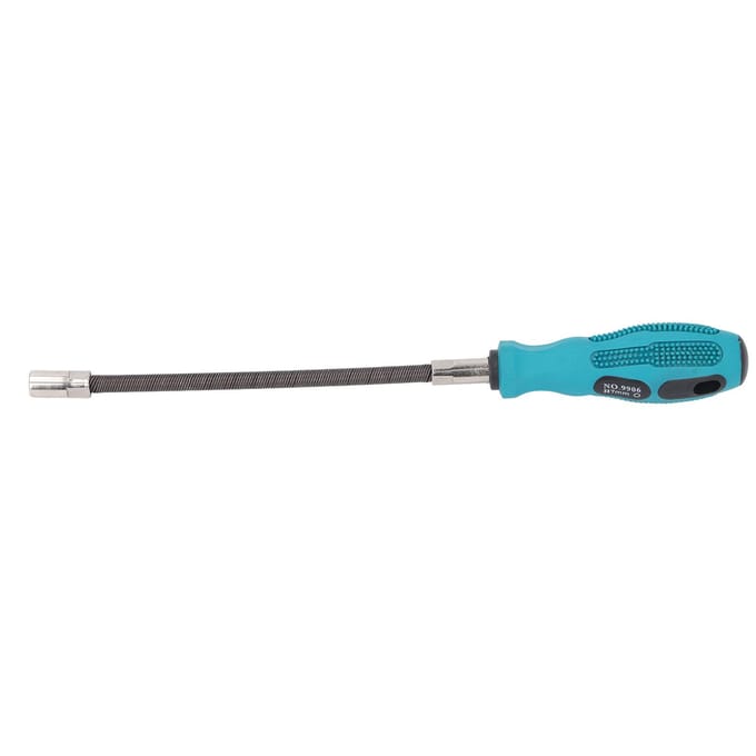 Flexibele Slangklem Driver 7mm Metrische Moersleutel Antislip Flexibele Dopsleutel Automotive Vervanging blue