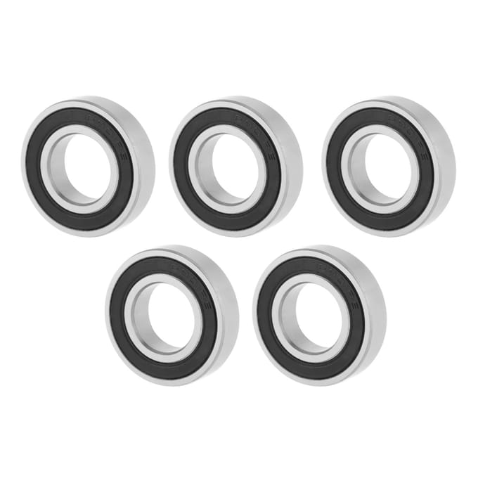 10 stuks 69012RS Rubberen Afgedichte Kogellager met Diepe Groef 12x24x6mm