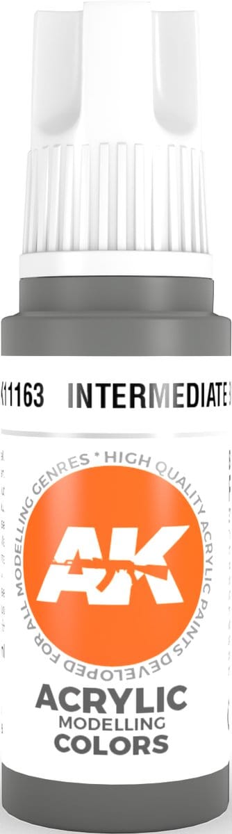 Intermediate Blue Acrylic Modelling Color - 17ml - AK-11163