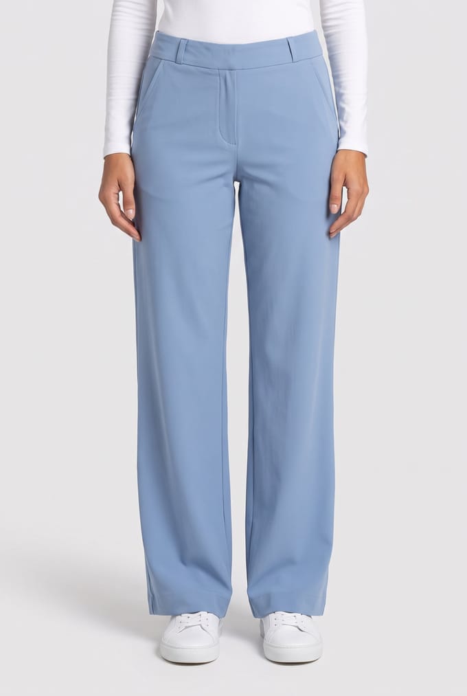 Studio Anneloes Marilon Trousers Pastel Blue Größe: S | Stoffhosen Outlet | Damen | Blau
