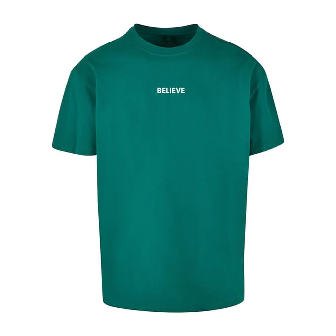 Oversized T-shirt Merchcode Believe Front Heavy