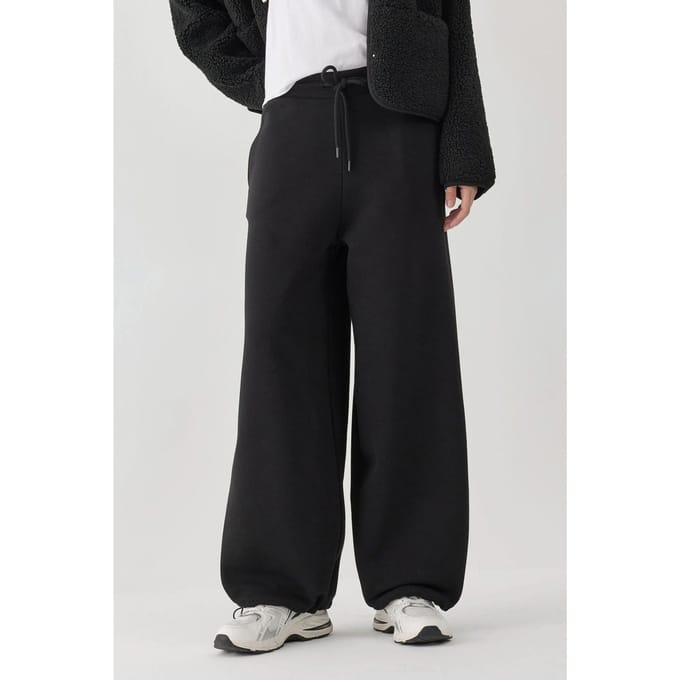 Barrel Fit Basis Verhoogde Sweatpants