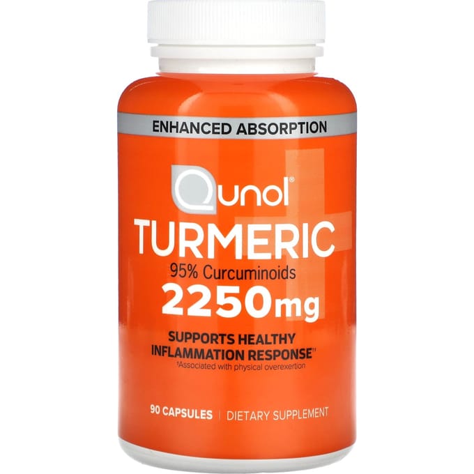 Curcuma, 2 250 mg, 90 capsules (750mg par capsule)
