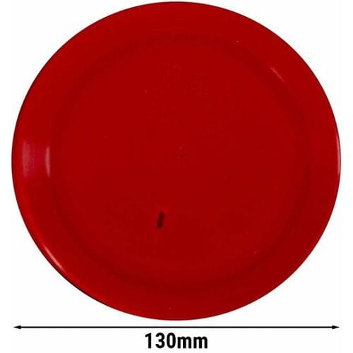 (100 stuks) THERMO FUTURE BOX Siliconen deksel voor bijgerechtbakje - 500ml - Rond - Rood