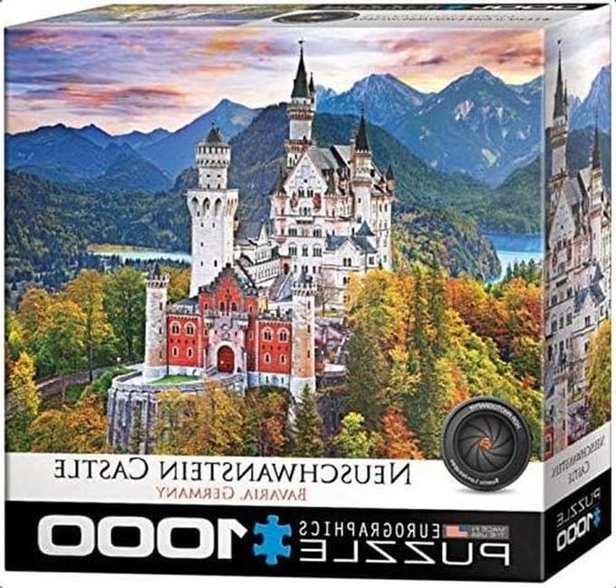 Puzzel Eurographics - Neuschwanstein Castle Germany, 1.000 piese (8000-0946)