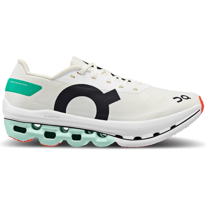 On Cloudboom Echo 1 White Mint Maat: 37 | Hardloopschoenen Outlet | Dames | Wit