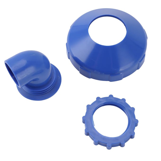 Buse de Jet de Piscine Universelle Facile à Installer en Plastique Buse d'Entrée de Piscine Réglable pour Piscine blue