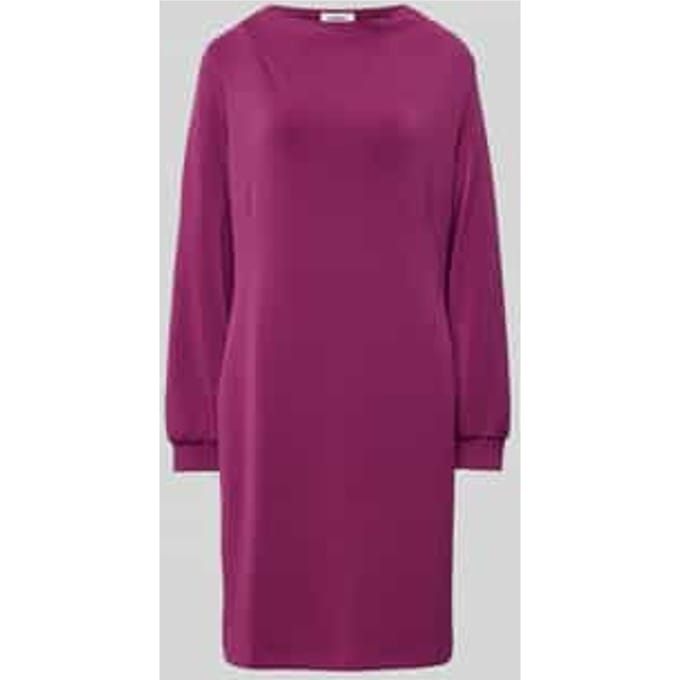 Loose fit sweatjurk met platte kraag
