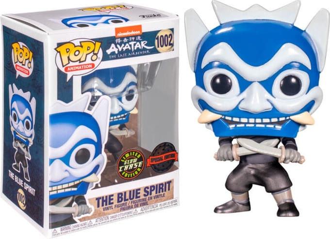 Funko Pop! Avatar Last Airbender - The Blue Spirit #1002 Limited Glow Chase