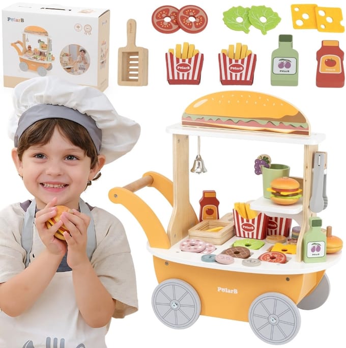Viga Mini Hamburger Shop – Creatief rollenspel - UNI