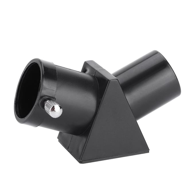 0.96  24.3mm Télescope Réfracteur Prisme Redresseur Oculaire Miroir Diagonal 45 Degrés gray